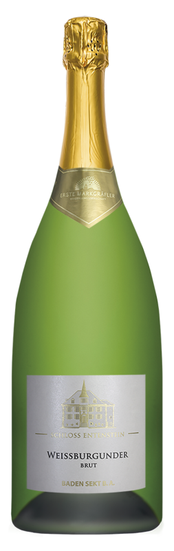 Edition Schloss Entenstein Weißburgunder Baden Sekt b. A. brut Magnum